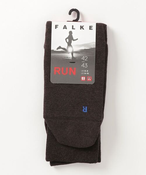 FALKE（ファルケ）の「FALKE / ファルケ　ラン RUN（ソックス/靴下・メンズ・チャコールグレー/ブラック/ネイビー/ホワイト/グレー/オレンジ/パープル/ナチュラル/ダークブラウン/ブルー/ベージュ・L/S）」の7枚目の写真