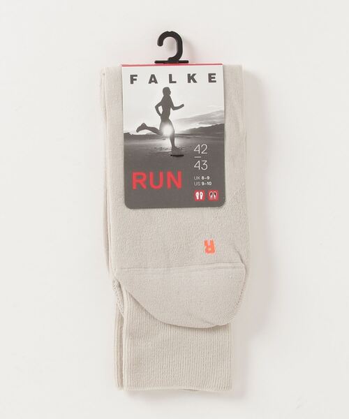 FALKE（ファルケ）の「FALKE / ファルケ　ラン RUN（ソックス/靴下・メンズ・チャコールグレー/ブラック/ネイビー/ホワイト/グレー/オレンジ/パープル/ナチュラル/ダークブラウン/ブルー/ベージュ・L/S）」の8枚目の写真