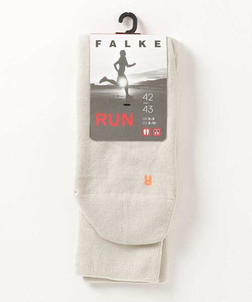 FALKE（ファルケ）の「FALKE / ファルケ　ラン RUN（ソックス/靴下・メンズ・チャコールグレー/ブラック/ネイビー/ホワイト/グレー/オレンジ/パープル/ナチュラル/ダークブラウン/ブルー/ベージュ・L/S）」の9枚目の写真