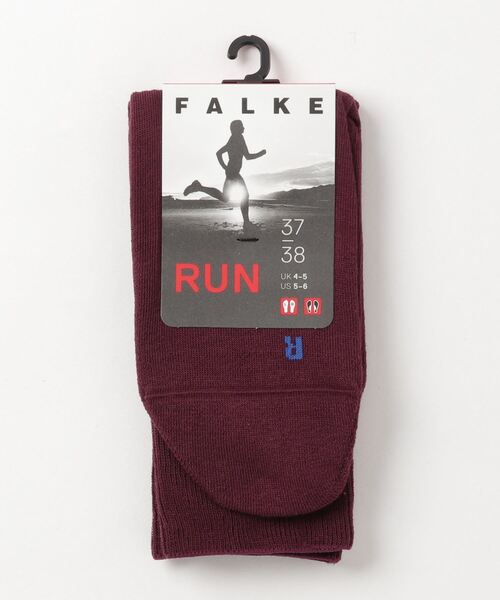 FALKE（ファルケ）の「FALKE / ファルケ　ラン RUN（ソックス/靴下・メンズ・チャコールグレー/ブラック/ネイビー/ホワイト/グレー/オレンジ/パープル/ナチュラル/ダークブラウン/ブルー/ベージュ・L/S）」の10枚目の写真