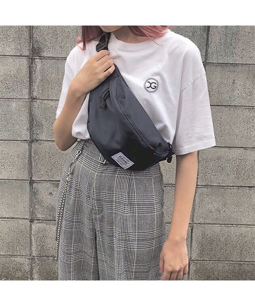 DEVICE（デバイス）の「Rename CORDURA ナイロン 軽量 ウエストバッグ ショルダーバッグ（ボディバッグ/ウエストポーチ・レディース・ブラック/ネイビー/ホワイト/カーキ/カモフラージュ・FREE）」の21枚目の写真