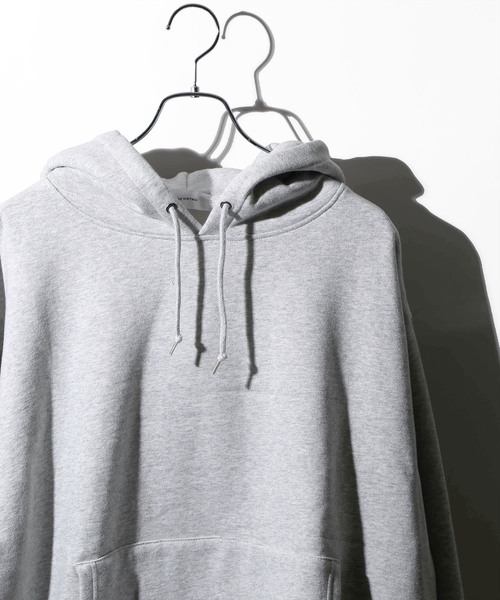 WEGO（ウィゴー）の「WEGO VINTAGE/ヘビーウェイトビッグシルエットパーカー（パーカー・メンズ・ブラック/ダークグリーン/ダークブラウン/オフホワイト/杢グレー/ワイン/グリーン系その他/ライトベージュ・MEDIUM/LARGE/X-LARGE）」の3枚目の写真