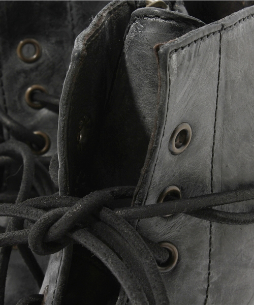 SETTING CRACKS（セッティングクラックス）の「【BUTTERO】レースアップサイドＺＩＰブーツ（ブーツ・メンズ・ブラック/ダークブラウン・SMALL/LARGE）」の8枚目の写真