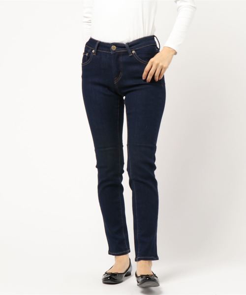 AMERICAN HOLIC（アメリカンホリック）の「・Newスキニーフィットデニム（デニムパンツ・レディース・インディゴブルー/ライトインディゴブルー/ブルー系その他/ワンウォッシュ・LL/S/M/L/XS）」の4枚目の写真