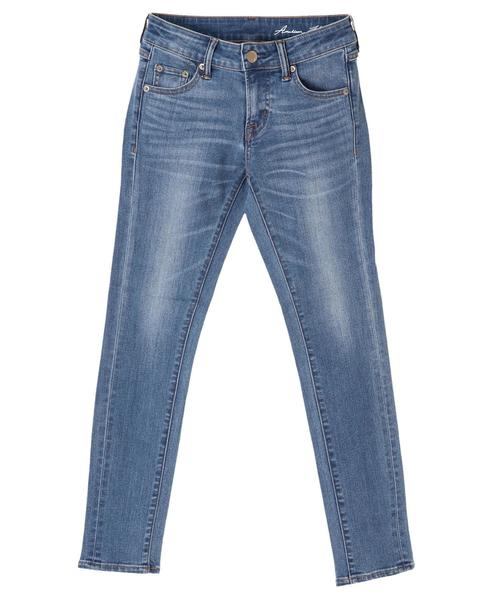 AMERICAN HOLIC（アメリカンホリック）の「・Newスキニーフィットデニム（デニムパンツ・レディース・インディゴブルー/ライトインディゴブルー/ブルー系その他/ワンウォッシュ・LL/S/M/L/XS）」の6枚目の写真