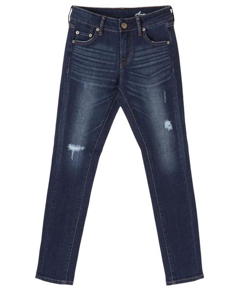 AMERICAN HOLIC（アメリカンホリック）の「・Newスキニーフィットデニム（デニムパンツ・レディース・インディゴブルー/ライトインディゴブルー/ブルー系その他/ワンウォッシュ・LL/S/M/L/XS）」の7枚目の写真