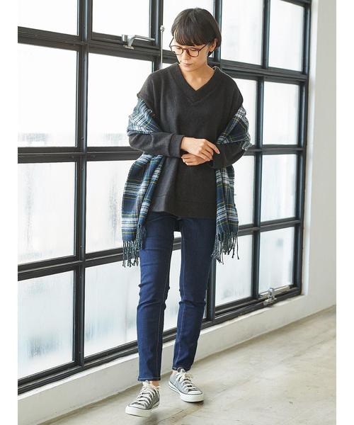 AMERICAN HOLIC（アメリカンホリック）の「・Newスキニーフィットデニム（デニムパンツ・レディース・インディゴブルー/ライトインディゴブルー/ブルー系その他/ワンウォッシュ・LL/S/M/L/XS）」の16枚目の写真