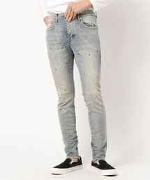 【PURPLE】SLIM FIT JEANS Low rise with slim leg