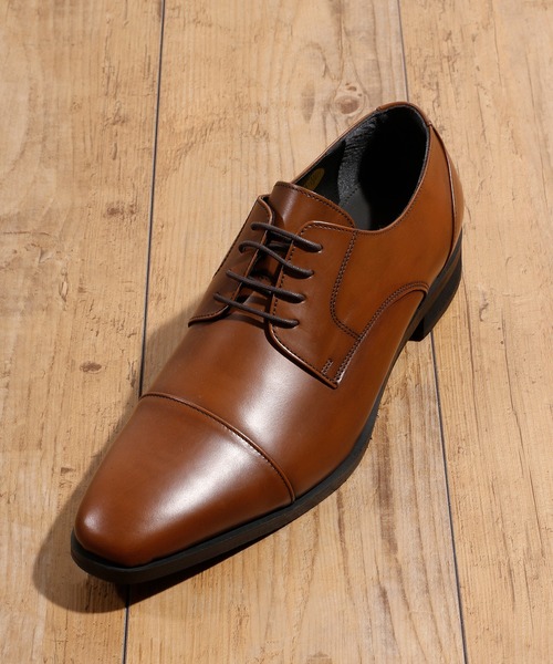 BICASH（ビカーシ）の「BICASH ビカーシ / Robe Pleine ロベプラン ストレートチップ 外羽根スタイリッシュ 本革フォーマルビジネスシューズ / RP-3002（ドレスシューズ・メンズ・ブラック/ダークブラウン/キャメル・40/41/42/43/44/39）」の11枚目の写真
