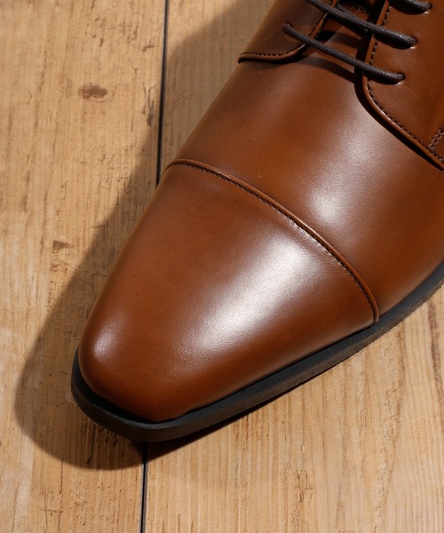 BICASH（ビカーシ）の「BICASH ビカーシ / Robe Pleine ロベプラン ストレートチップ 外羽根スタイリッシュ 本革フォーマルビジネスシューズ / RP-3002（ドレスシューズ・メンズ・ブラック/ダークブラウン/キャメル・40/41/42/43/44/39）」の10枚目の写真