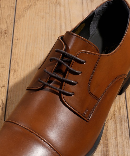 BICASH（ビカーシ）の「BICASH ビカーシ / Robe Pleine ロベプラン ストレートチップ 外羽根スタイリッシュ 本革フォーマルビジネスシューズ / RP-3002（ドレスシューズ・メンズ・ブラック/ダークブラウン/キャメル・40/41/42/43/44/39）」の9枚目の写真