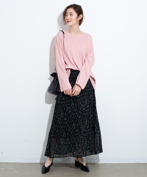 Aunt Marie's（アントマリーズ）の「AUNT MARIE'S クルミボタンFlowerマーメイドスカート（スカート・レディース・ブラック/レッド/グリーン・FREE）」の10枚目の写真