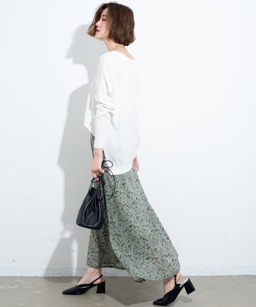 Aunt Marie's（アントマリーズ）の「AUNT MARIE'S クルミボタンFlowerマーメイドスカート（スカート・レディース・ブラック/レッド/グリーン・FREE）」の15枚目の写真