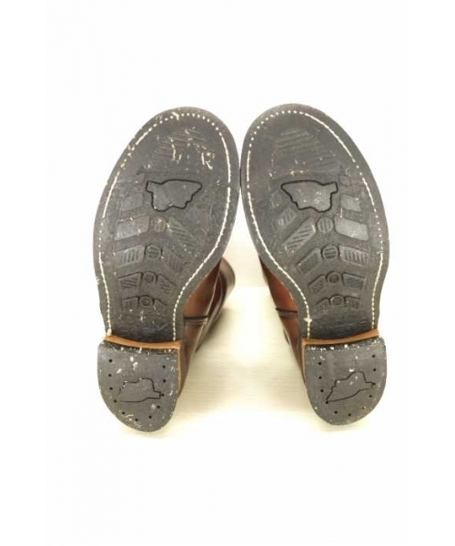 REDWINGレッドウィングpt91エンジニアブーツ黒9D古着 USED 90年代 USA製 レッドウイング エンジニアブーツ PT91 黒