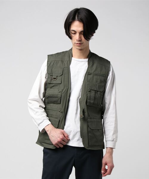 tone(トーン)の「【ROTHCO/ロスコ】PLAINCLOTHES CONCELED CARRY VEST (UN)(ベスト・メンズ・オリーブ/ベージュ・SMALL/MEDIUM)」の2枚目の写真