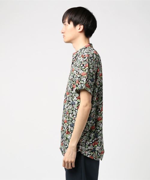 Quiksilver（クイックシルバー）の「半袖シャツ QUICKSILVER GQYWT03163（シャツ/ブラウス・メンズ・ホワイト/ブラック・M/L）」の4枚目の写真