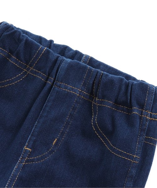 apres les cours（アプレレクール）の「/7分丈デニムニット/7days Style pants（デニムパンツ・キッズ・ネイビー/ブルー・90/100/110/120/80/130/70）」の13枚目の写真