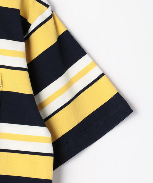 coen（コーエン）の「SUNNY SPORTS（サニースポーツ）別注ボーダーTシャツ（Tシャツ/カットソー・レディース・ピンク/ライトブルー/マスタード・FREE）」の10枚目の写真