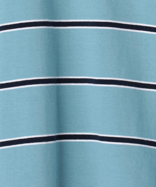 coen（コーエン）の「SUNNY SPORTS（サニースポーツ）別注ボーダーTシャツ（Tシャツ/カットソー・レディース・ピンク/ライトブルー/マスタード・FREE）」の8枚目の写真