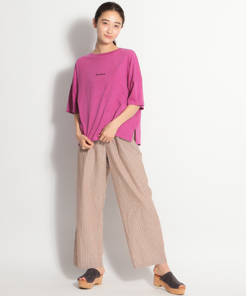 niko and...（ニコアンド）の「アソートストライプパンツ（その他パンツ・レディース・ホワイト/ブラック/ベージュ・MEDIUM/LARGE）」の10枚目の写真