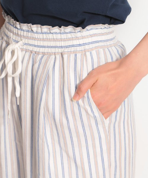 niko and...（ニコアンド）の「アソートストライプパンツ（その他パンツ・レディース・ホワイト/ブラック/ベージュ・MEDIUM/LARGE）」の12枚目の写真