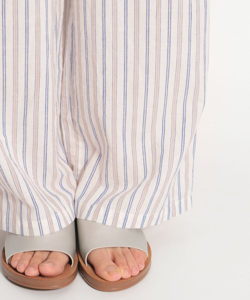 niko and...（ニコアンド）の「アソートストライプパンツ（その他パンツ・レディース・ホワイト/ブラック/ベージュ・MEDIUM/LARGE）」の17枚目の写真