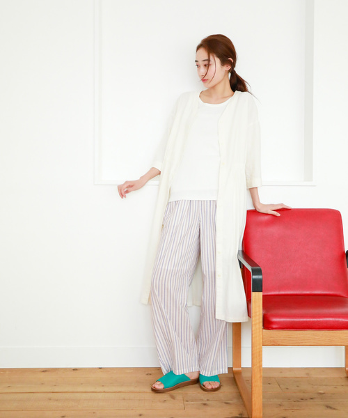 niko and（ニコアンド）の「アソートストライプパンツ（その他