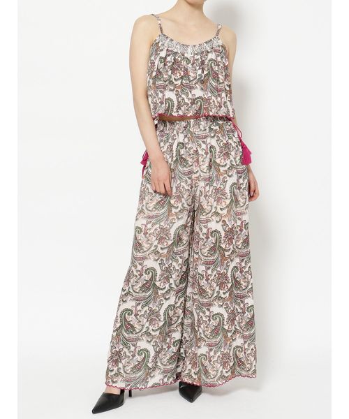 GYDA（ジェイダ）の「ペイズリーワイドフレアパンツ（その他パンツ・レディース・ネイビー/アイボリー・FREE）」の14枚目の写真