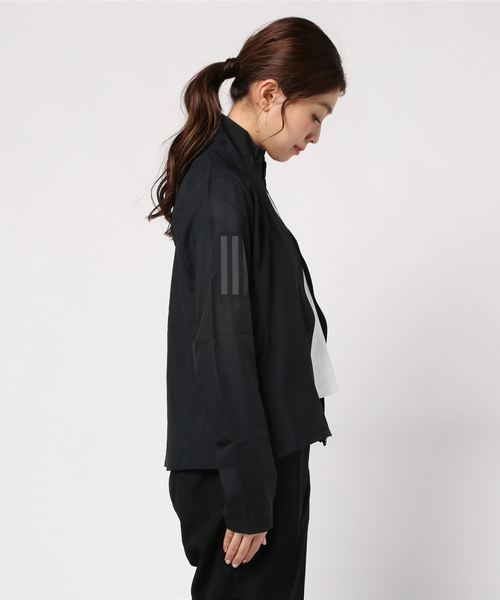 adidas（アディダス）の「アディダス adidas RESPONSEジャケット W（その他アウター・レディース・ブラック・M/L/LL/S）」の2枚目の写真