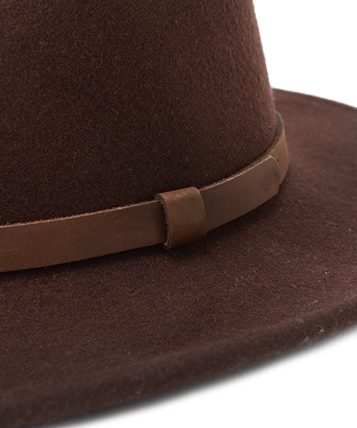 DURAS（デュラス）の「中折れハット（ハット・レディース・ブラック/ブラウン/ベージュ/ブルー/ワイン・FREE）」の12枚目の写真