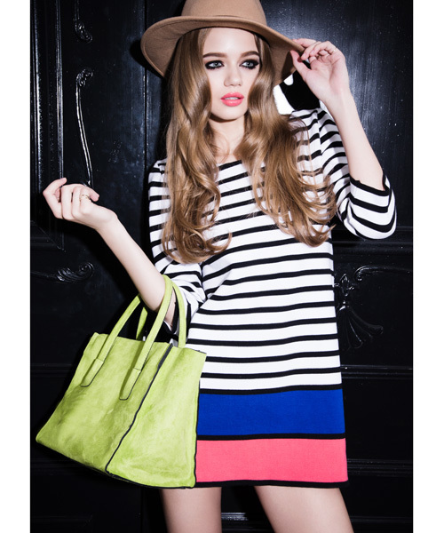 DURAS（デュラス）の「中折れハット（ハット・レディース・ブラック/ブラウン/ベージュ/ブルー/ワイン・FREE）」の7枚目の写真