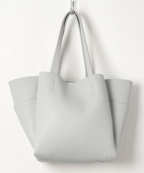 MONICA（モニカ）の「収納いっぱいA4トート（トートバッグ・レディース・ブラック/グレー/ライトグレー/アイボリー/グリーン/チョコ/ピンク系その他/ダークブルー/ベージュ/グレイッシュベージュ/ネイビー/ライトグリーン/ブラウン系その他・FREE）」の18枚目の写真