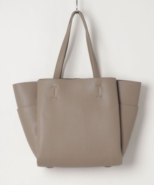 MONICA（モニカ）の「収納いっぱいA4トート（トートバッグ・レディース・ブラック/グレー/ライトグレー/アイボリー/グリーン/チョコ/ピンク系その他/ダークブルー/ベージュ/グレイッシュベージュ/ネイビー/ライトグリーン/ブラウン系その他・FREE）」の19枚目の写真