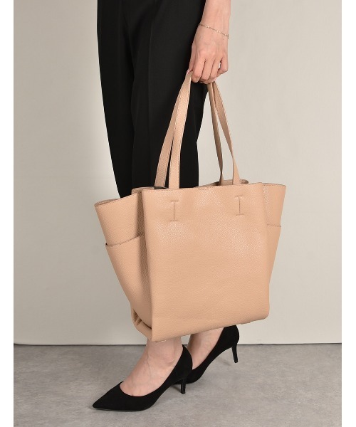 MONICA（モニカ）の「収納いっぱいA4トート（トートバッグ・レディース・ブラック/グレー/ライトグレー/アイボリー/グリーン/チョコ/ピンク系その他/ダークブルー/ベージュ/グレイッシュベージュ/ネイビー/ライトグリーン/ブラウン系その他・FREE）」の21枚目の写真