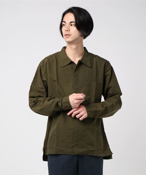 PHATEE（ファッティー）の「☆【PHATEE】ファティー OC SHIRTS（シャツ/ブラウス・メンズ・ネイビー/ブラウン/オリーブ・LARGE/SMALL/MEDIUM）」の2枚目の写真