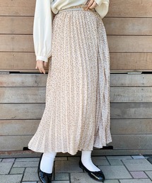 apres jour | 花柄プリーツスカート【ZOZOTOWN限定アイテム】(スカート)