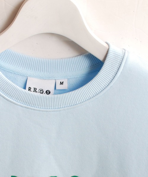 R.R.G.S（アールアールジーエス）の「LOGO SWEAT（スウェット・メンズ・ブラック/グレー/サックスブルー・MEDIUM/LARGE/X-LARGE）」の12枚目の写真