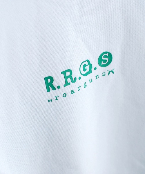 R.R.G.S（アールアールジーエス）の「LOGO SWEAT（スウェット・メンズ・ブラック/グレー/サックスブルー・MEDIUM/LARGE/X-LARGE）」の13枚目の写真