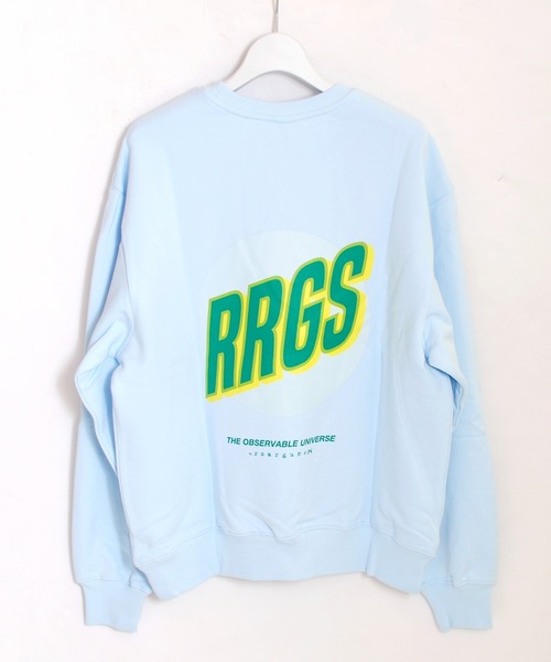 R.R.G.S（アールアールジーエス）の「LOGO SWEAT（スウェット・メンズ・ブラック/グレー/サックスブルー・MEDIUM/LARGE/X-LARGE）」の14枚目の写真