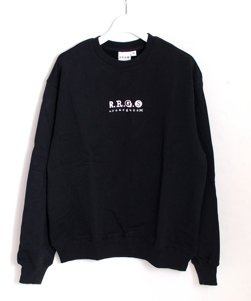 R.R.G.S（アールアールジーエス）の「LOGO SWEAT（スウェット・メンズ・ブラック/グレー/サックスブルー・MEDIUM/LARGE/X-LARGE）」の16枚目の写真