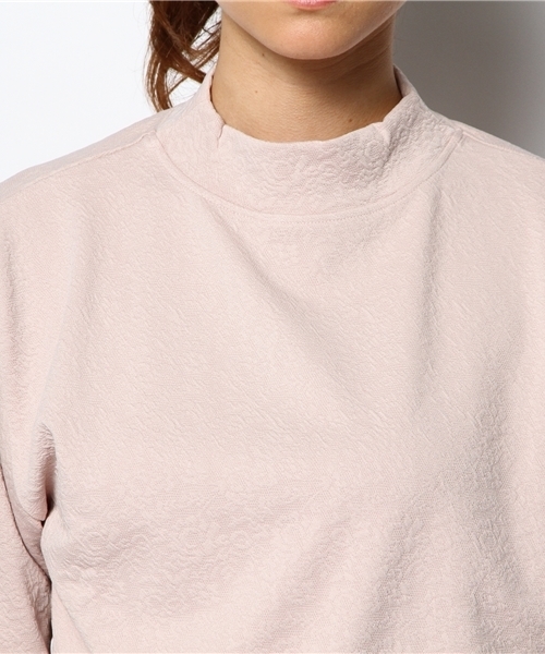 Kastane（カスタネ）の「【Kastane】ハイネックプルオーバー（Tシャツ/カットソー・レディース・ピンクベージュ/ネイビー/ダークブルー/オフホワイト/レッド/ブラック/ピンク・FREE）」の15枚目の写真