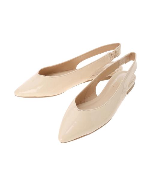 AMERICAN HOLIC(アメリカンホリック)の「バックバンドフラットシューズ *(パンプス・レディース・ブラック/ベージュ・S/M/L)」の3枚目の写真