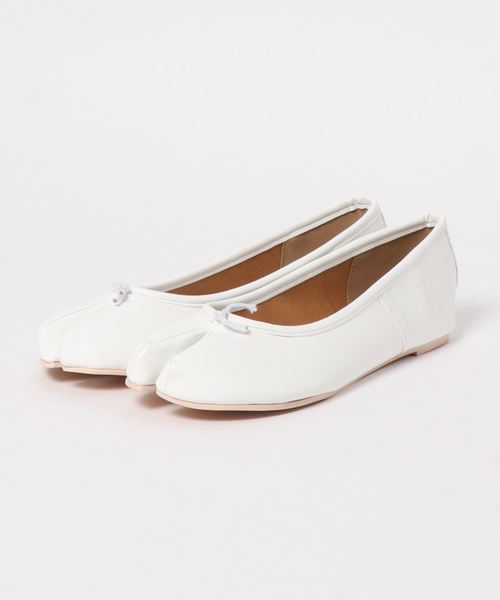 KOBE LETTUCE（コウベレタス）の「足袋フラットバレエパンプス（パンプス・レディース・ブラック/ブラウン/ホワイト/ベージュ・LL/L/M/S）」の9枚目の写真