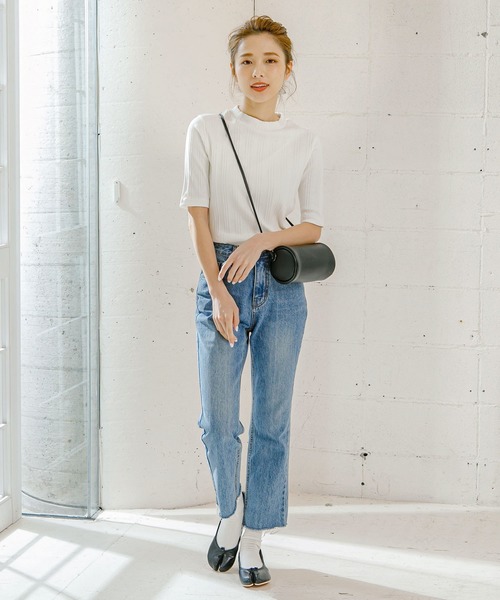 KOBE LETTUCE（コウベレタス）の「足袋フラットバレエパンプス（パンプス・レディース・ブラック/ブラウン/ホワイト/ベージュ・LL/L/M/S）」の17枚目の写真