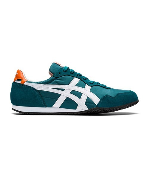 Onitsuka Tiger（オニツカタイガー）の「SERRANO / セラーノ（スニーカー・レディース・モスグリーン/ダークブルー/ピンク系その他/レッド系その他/ブルー系その他/ピンク系その他2/イエロー系その他/ライトグレー/パイングリーン系/イエロー系その他2/ホワイト/ブラック/ブルー/ブルー系その他2/オートミール/ブルー系その他3/レッド系その他2/オリーブ/ブルー系その他4/ブラウン系その他/レッド系その他3/クリーム/ピンク系その他3/パープル系1/イエロー×ブラック/ブルー系その他5/ピンク系その他4/オレンジ系その他/イエロー系その他3/グリーン系その他/パープル系その他2/ピンク系/レッド系・23.5/24/27.5/26.5/26/22.5/25.5/23/24.5/25/28.5/28/27/29/30/31）」の10枚目の写真