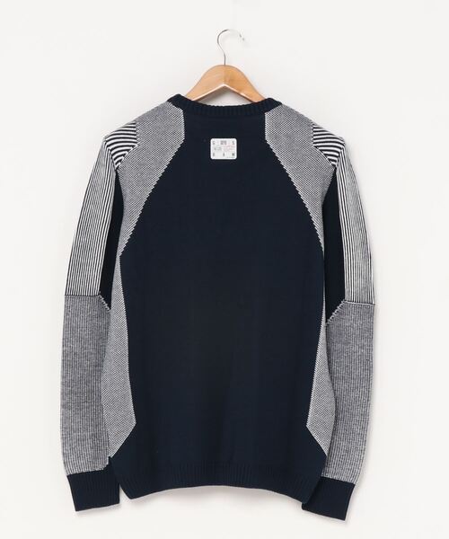 G-STAR（ジースター）の「3D Moto Knitted Sweater（ニット/セーター・メンズ・ネイビー・SMALL/MEDIUM/LARGE/X-SMALL）」の4枚目の写真