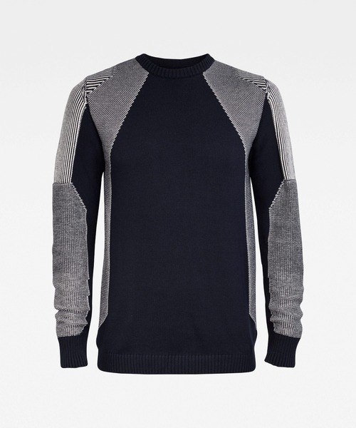 G-STAR（ジースター）の「3D Moto Knitted Sweater（ニット/セーター・メンズ・ネイビー・SMALL/MEDIUM/LARGE/X-SMALL）」の8枚目の写真