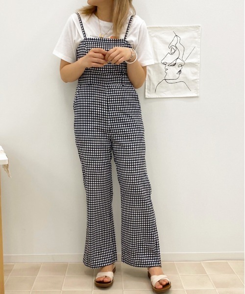 apres jour(アプレジュール)の「アソート柄サロペ【ZOZOTOWN限定アイテム】(サロペット/オーバーオール・レディース・ブラック/その他・SMALL/MEDIUM)」の16枚目の写真