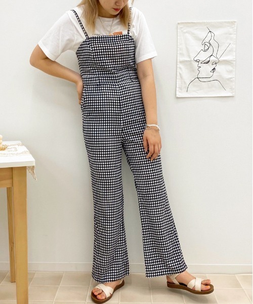 apres jour(アプレジュール)の「アソート柄サロペ【ZOZOTOWN限定アイテム】(サロペット/オーバーオール・レディース・ブラック/その他・SMALL/MEDIUM)」の17枚目の写真