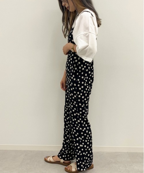 apres jour(アプレジュール)の「アソート柄サロペ【ZOZOTOWN限定アイテム】(サロペット/オーバーオール・レディース・ブラック/その他・SMALL/MEDIUM)」の7枚目の写真